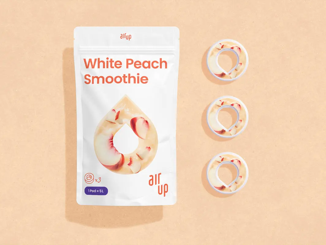 White Peach Smoothie Pods