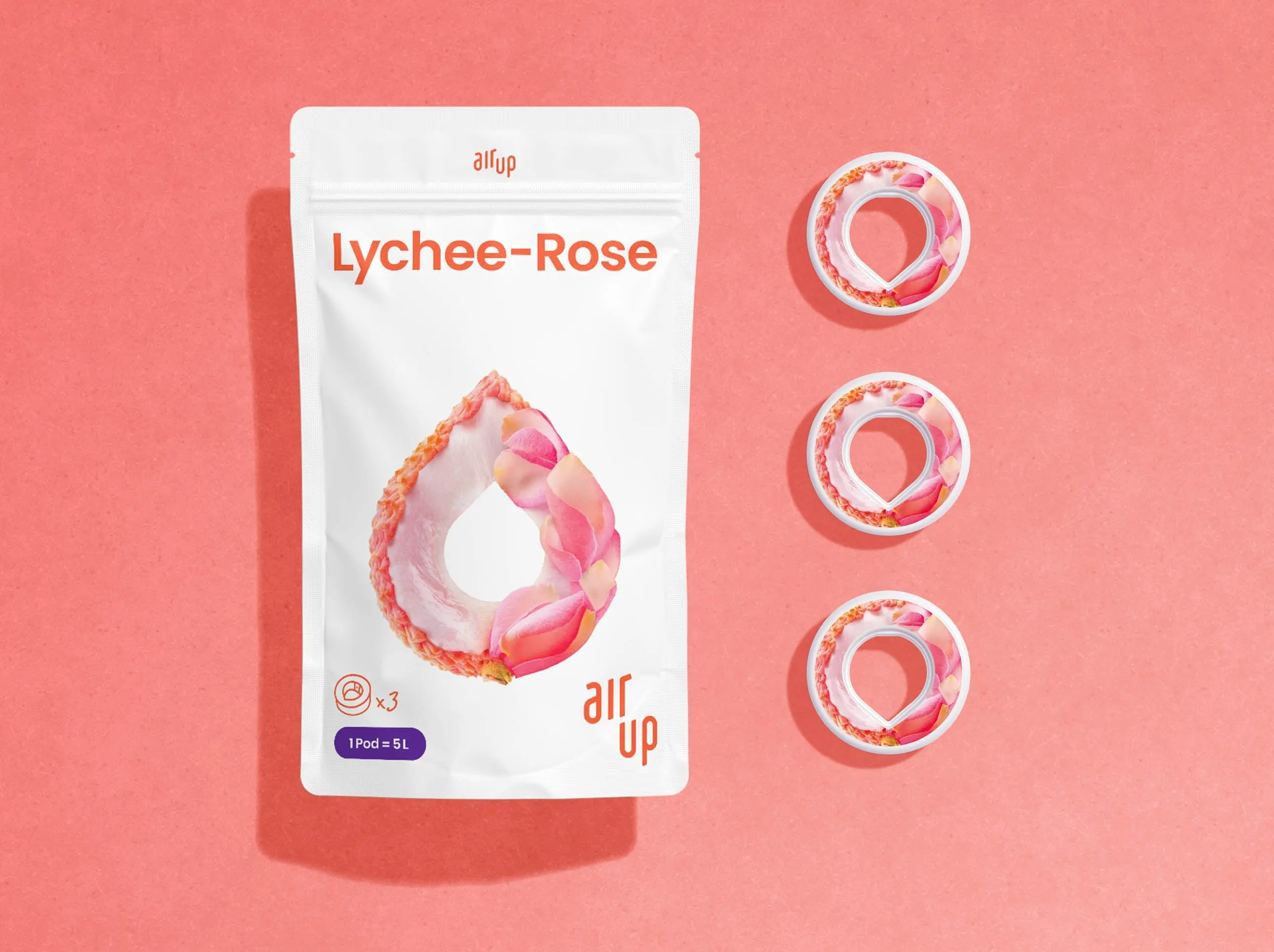 Lychee-Rose Pods